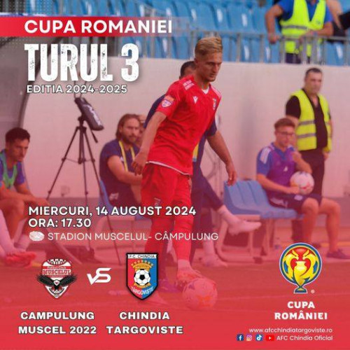 Chindia Târgoviște se pregătește pentru meciul din Cupa României