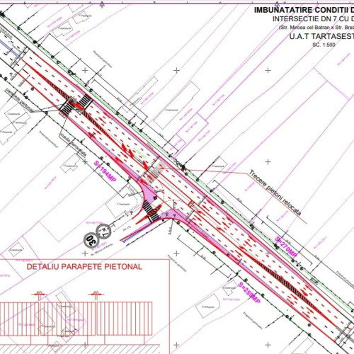 O nouă zona de risc rutier din Dâmbovița va fi eliminată de pe harta accidentelor