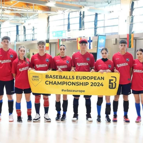 România concurează în Grupa D la Campionatul European de Baseball5 pentru Tineret