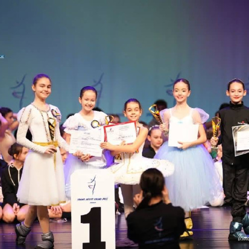 Elevele coregrafului Daniela Rotari câștigă premii importante la competiția de dans „Young Artistic Grand Prix”