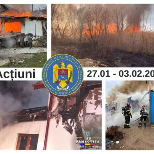 Număr crescut de incendii de vegetație în Dâmbovița, autoritățile fac apel la responsabilitate