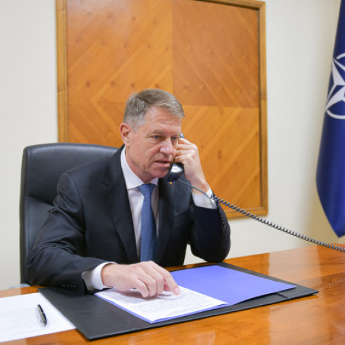 Iohannis și Zelenski au vorbit la telefon