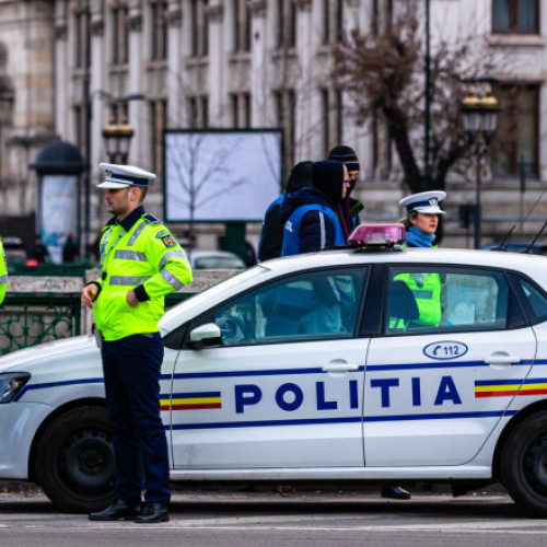 Șoferița prinsă de polițiștii rutieri din București