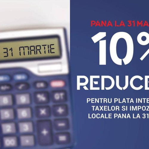 Reducere la Plata Taxelor și Impozitelor Locale pentru Cetățenii Fără Întârziere