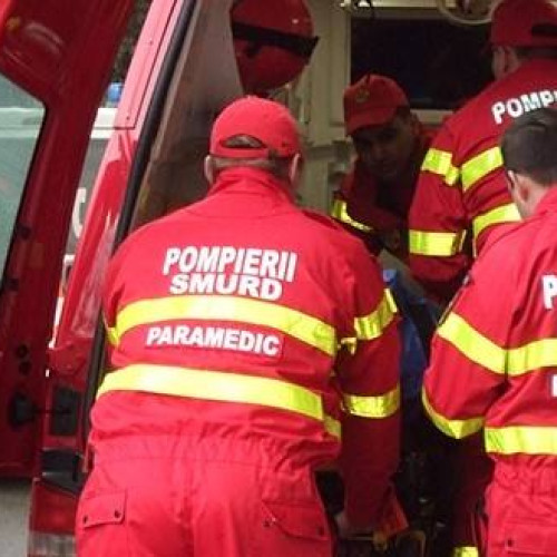 Accident rutier la Dealu Mare