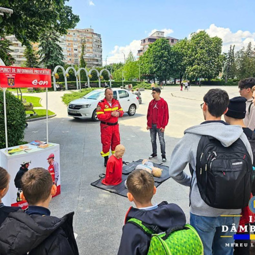 Inspectoratul pentru Situatii de Urgenta Dâmbovița promovează educația în domeniul siguranței