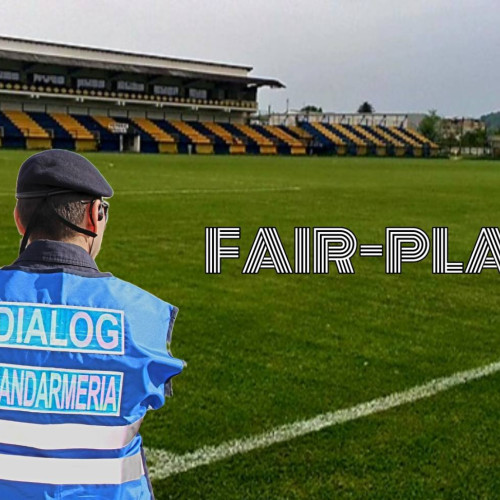 Jandarmii asigură siguranța spectatorilor la meciurile de fotbal