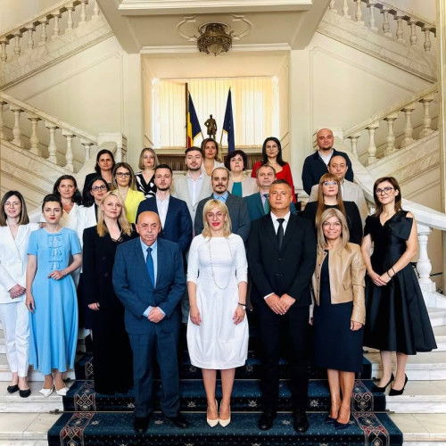 Ceremonie de depunere a jurământului pentru noi notari publici la Ministerul Justiției