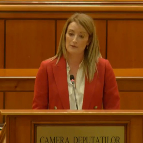 Roberta Metsola primește premiul Timisoara pentru Valori Europene