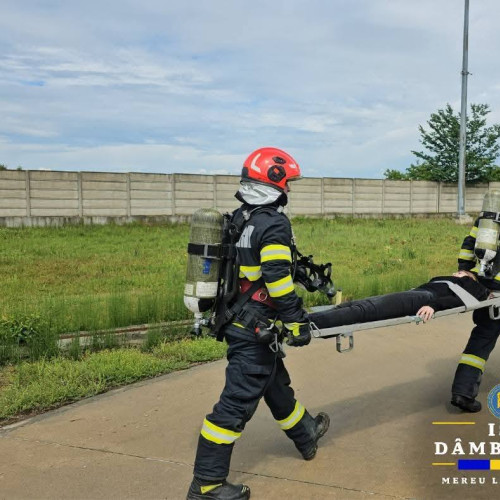 Exercitiu de testare a Planului de Urgenta Externa in Dambovita