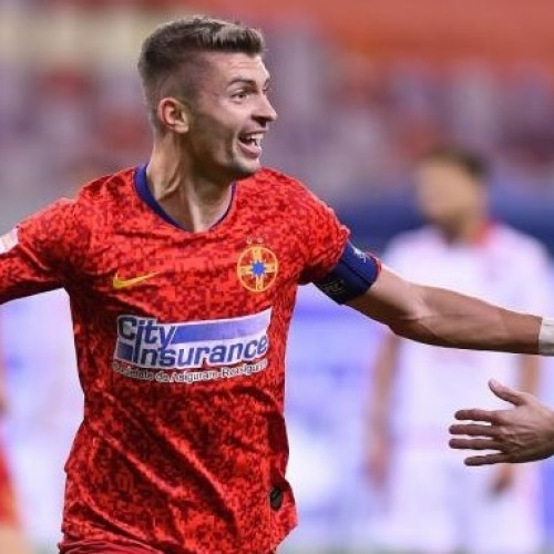Suspendat de UEFA trei etape! Cartonașul roșu primit de dâmbovițeanul Florin Tănase în meciul tur dintre Shkendija și FCSB l-a costat enorm