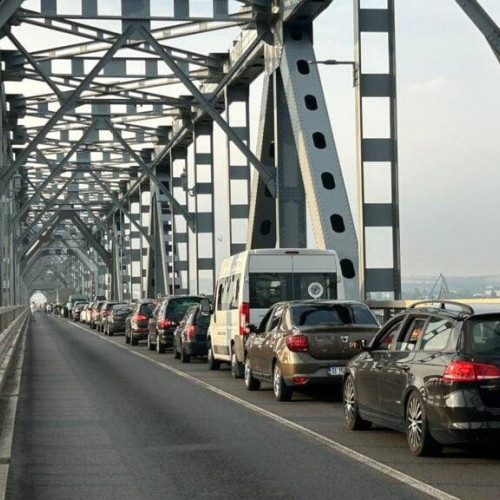 Atenție, șoferi, este trafic intens pe DN 5 Giurgiu – Ruse