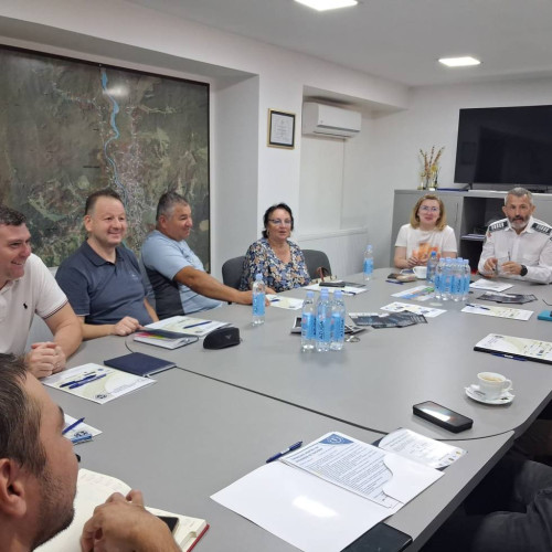 CCIA Dâmbovița și IPJ, în dialog cu mediul de afaceri, la Parcul Industrial Moreni