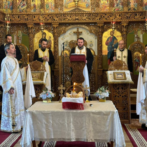 Amintirea lui Costel Preda, marca a cinci ani de la trecerea la cele veșnice - Slujba de pomenire a vicarului eparhial, Ionuț Ghibanu