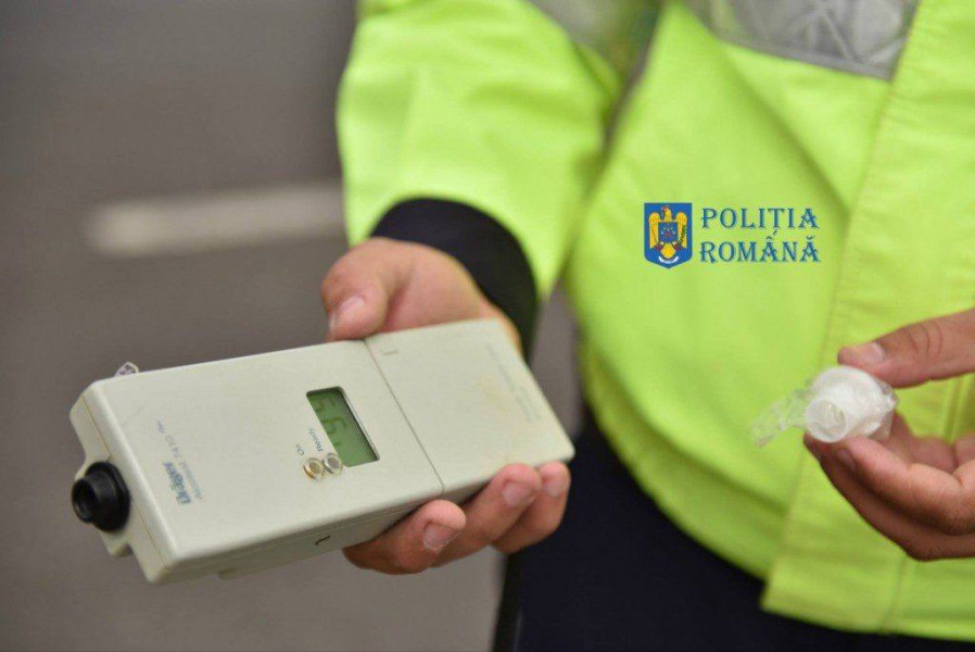 Control de alcoolemie pe DN 72: tânăr din Târgoviște depistat cu alcoolemie