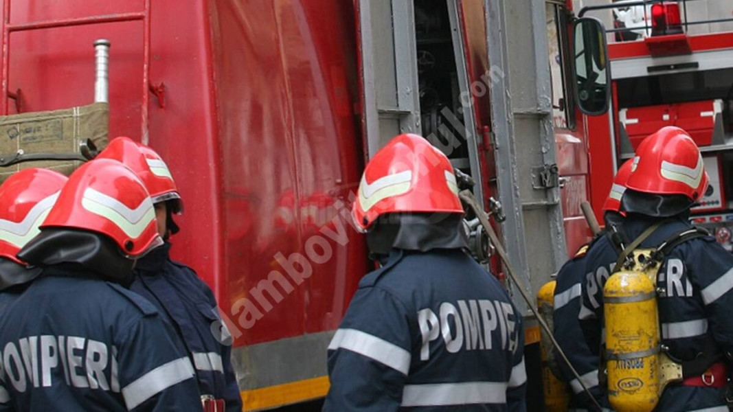 Incendiu lichidat la Penitenciarul Găești!