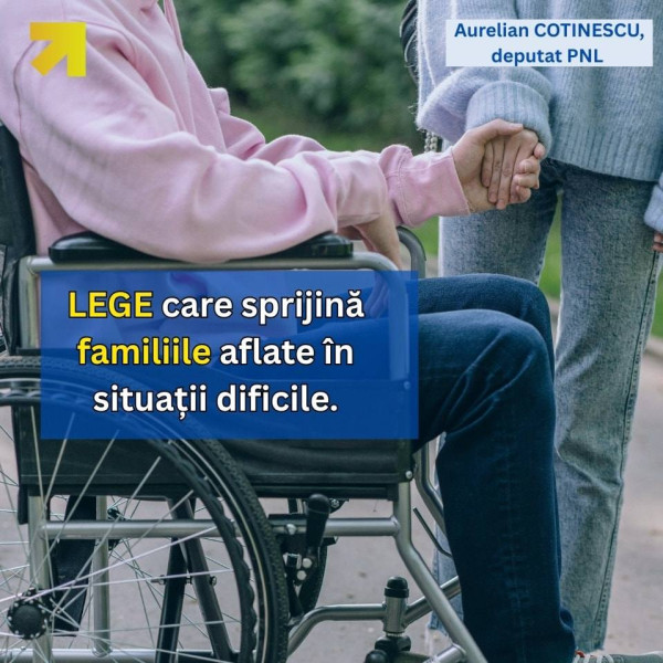 Aurelian Cotinescu, deputat PNL Dâmbovița: am votat pentru o lege care sprijină familiile aflate în situații dificile