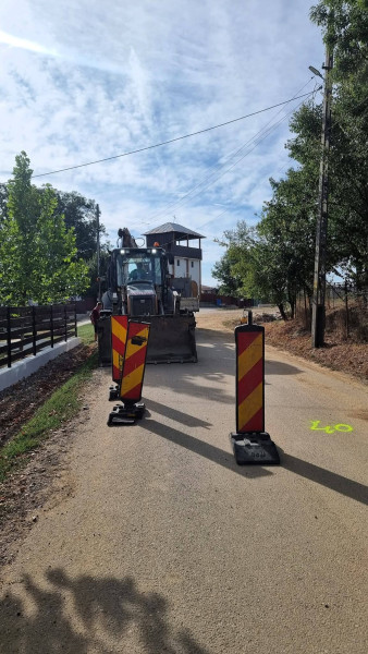 Au început lucrările de modernizare a drumurilor în comuna Raciu, Dâmbovița