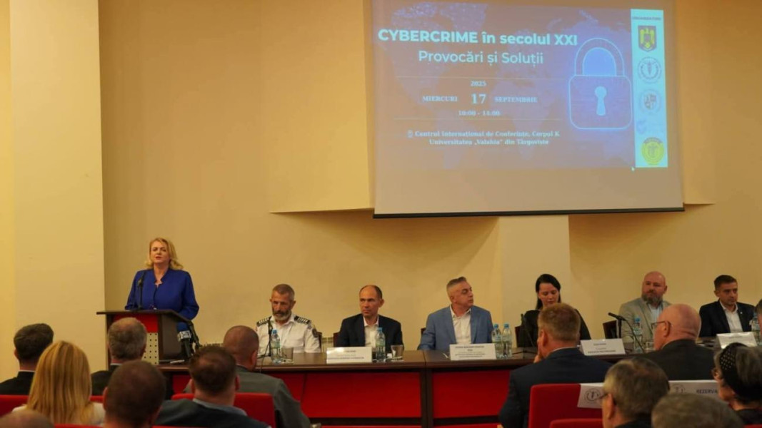 Universitatea Valahia găzduiește conferința despre criminalitatea cibernetică și soluțiile acesteia