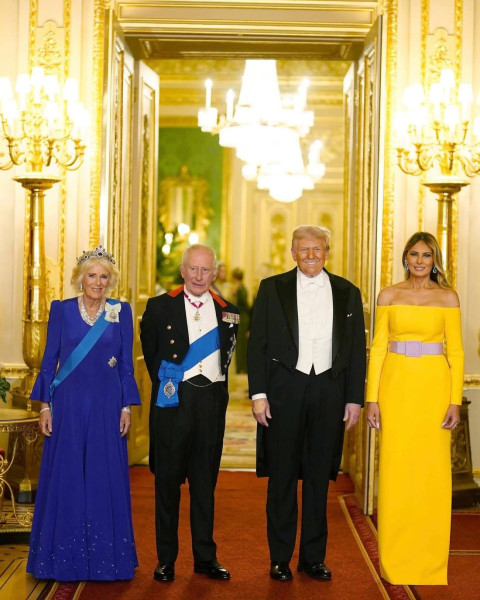 Donald Trump, primit cu fast la Castelul Windsor în a doua vizită oficială