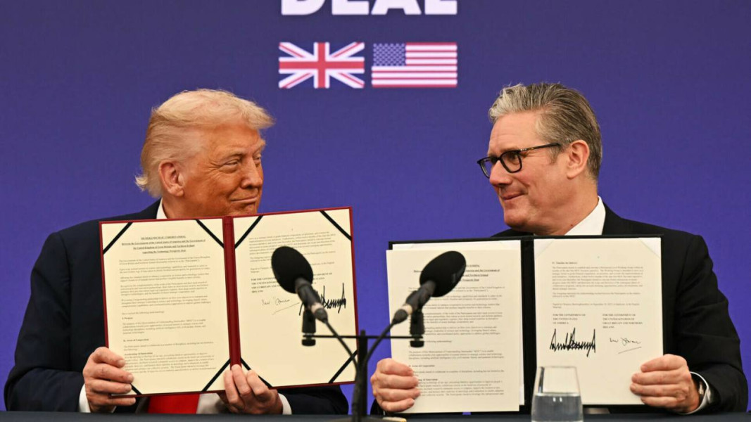 Trump și Starmer semnează acord de investiții în Marea Britanie și discută criza din Ucraina