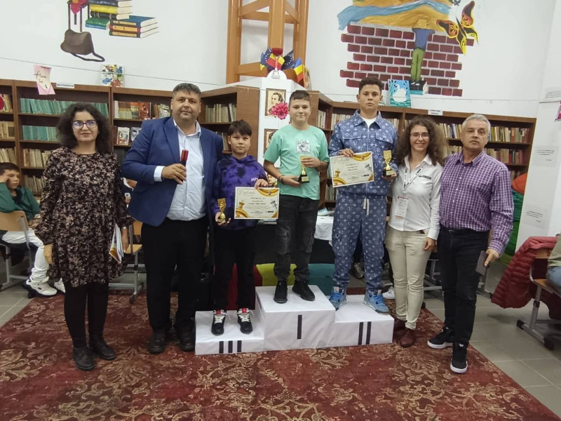 Prima ediție a Cupei Bucșani la șah a reunit zeci de jucători din toate vârstele