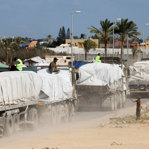 Ajutoarele umanitare întârzie să ajungă în Gaza, în ciuda armistițiului