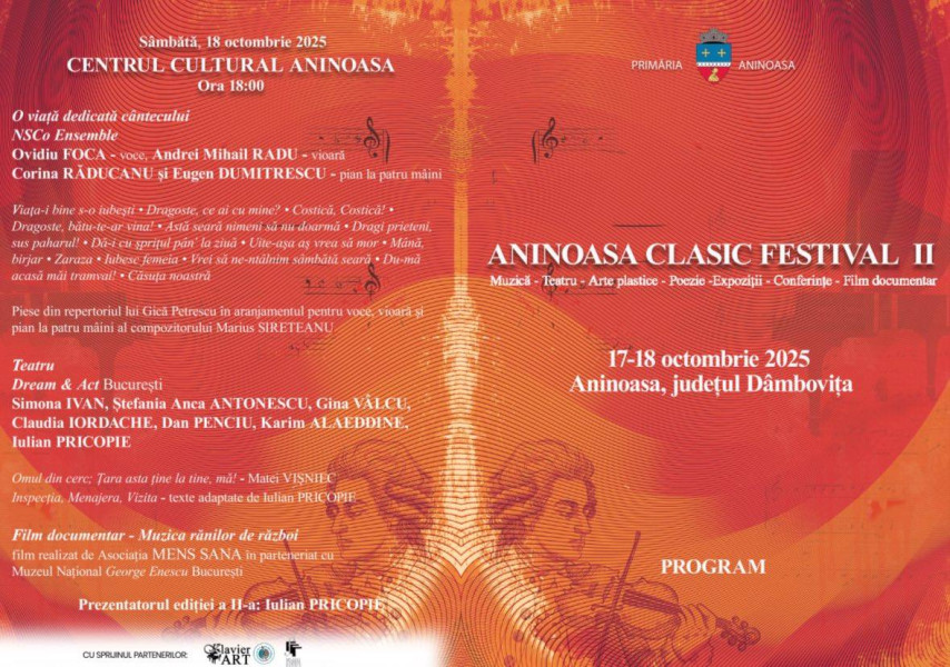 Aninoasa a găzduit a doua ediție a Aninoasa Classic Festival