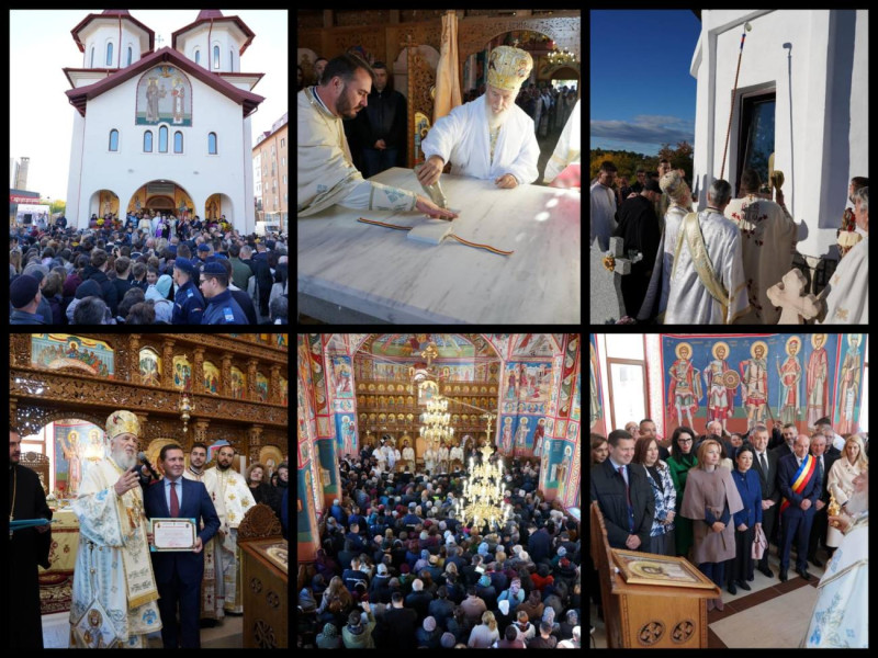 Mitropolitul Nifon a sfințit catedrala Sfântul Voievod Neagoe Basarab din Găești