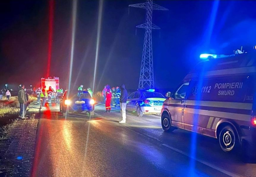 Accident rutier cu trei răniți la Moara Nouă după coliziunea dintre un autoturism și un atelaj hipo